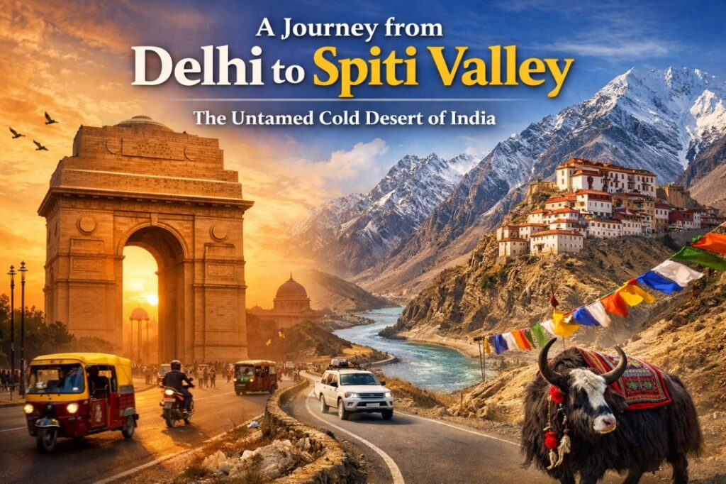 Delhi-to-Spiti-Valley